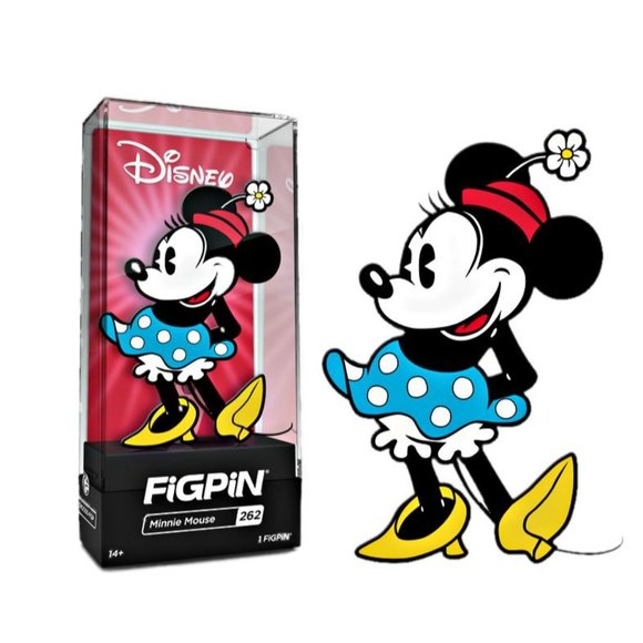 FiGPiN 3” Disney Classic Minnie Mouse #262 - Picture 1 of 4